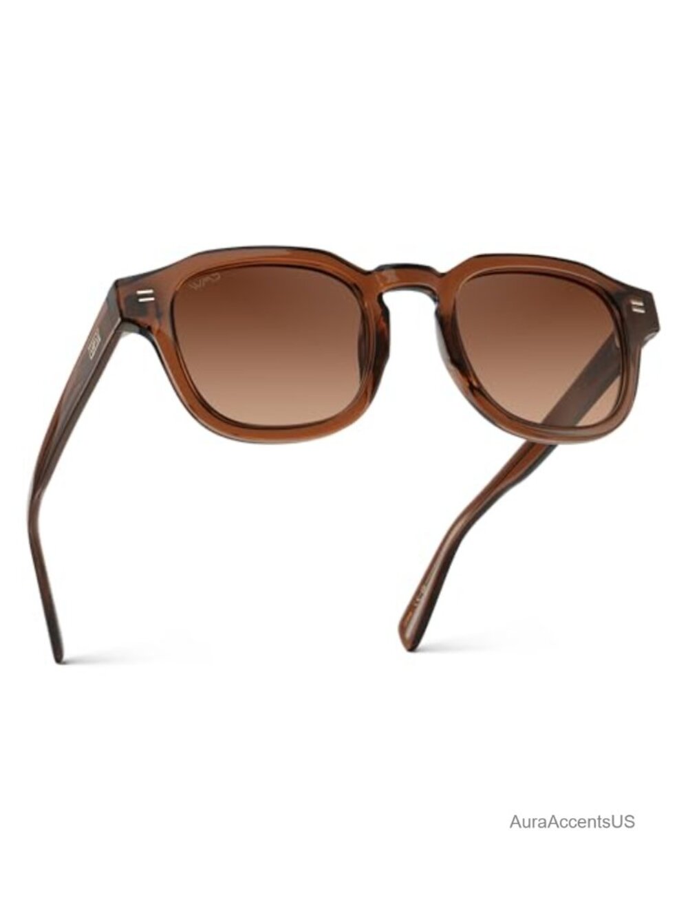 Men's Retro Geometric Polarized Square Sunglasses UV Protection
